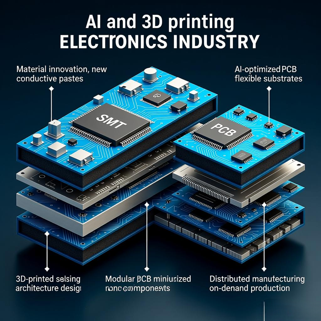 PCB Assembly Is No Longer "Invisible"! How AI and 3D Printing Are Reshaping the Core of the Electronics Industry